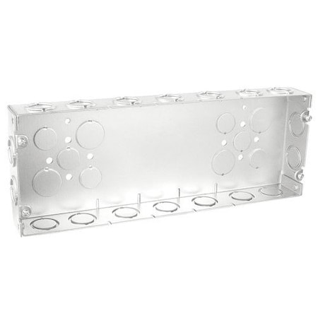 Southwire Electrical Box, 81 cu in, Multi Gang Box Type, 5 Gangs, Steel, Rectangular Shape GB-1585